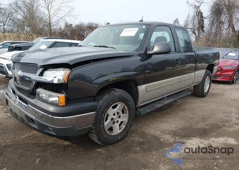 2005 Chevrolet Silverado 1500 Ls from USA, damaged, VIN 1GCEK19T15Z196701